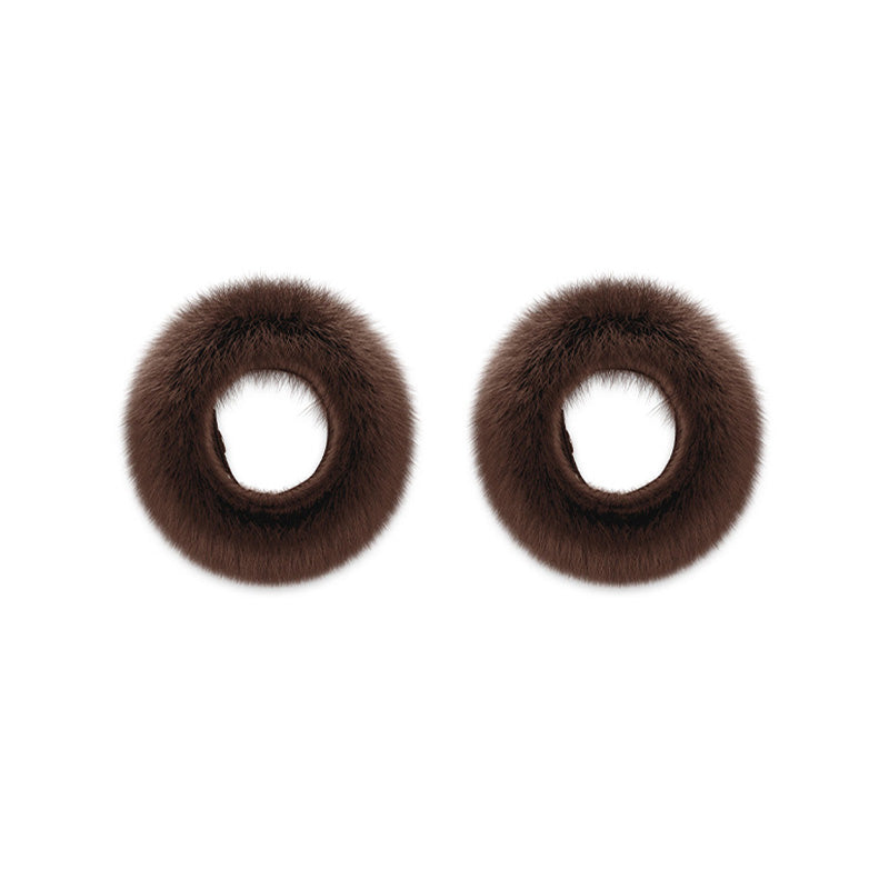 Fur Cuffs - Brown